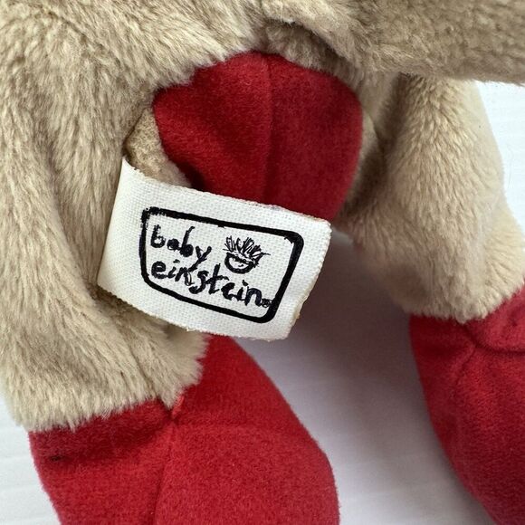 BABY EINSTEIN Puppy Dog Pavlov Tan Red LEARNING WORDS Plush Educational - Picture 12 of 16